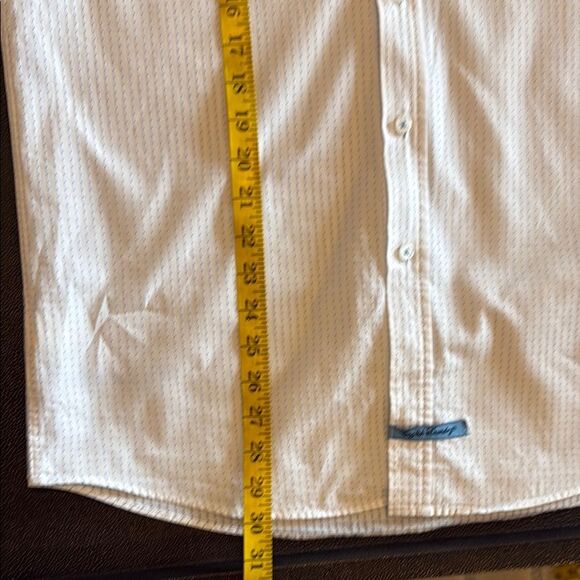 English Laundry Men's Blue and White Dress Shirt size 15 1/2 32/33 - Picture 10 of 11